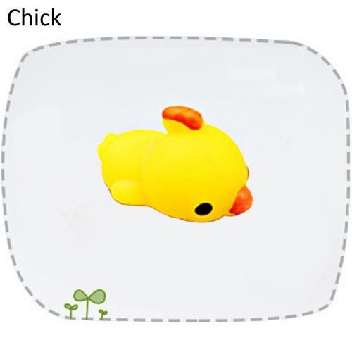 Cute Soft Rabbit Pig Cat Animal Stress Relief Squeeze Toy Decompression Kids Grip Training Gift