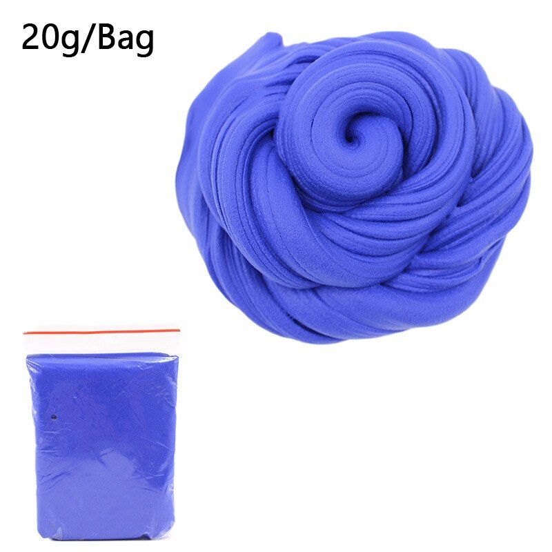 15 Colors Clay Fluffy Plasticine Toys Putty Soft Clay 20g Educational Toys Cotton Anti Stress Relief Plasticine Gift