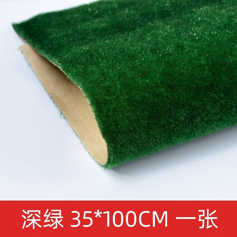 Landscape Grass Mat 25*25cm 35*50cm 35*100cm for Model Train building Paper Scenery Layout Lawn Diorama Accessories