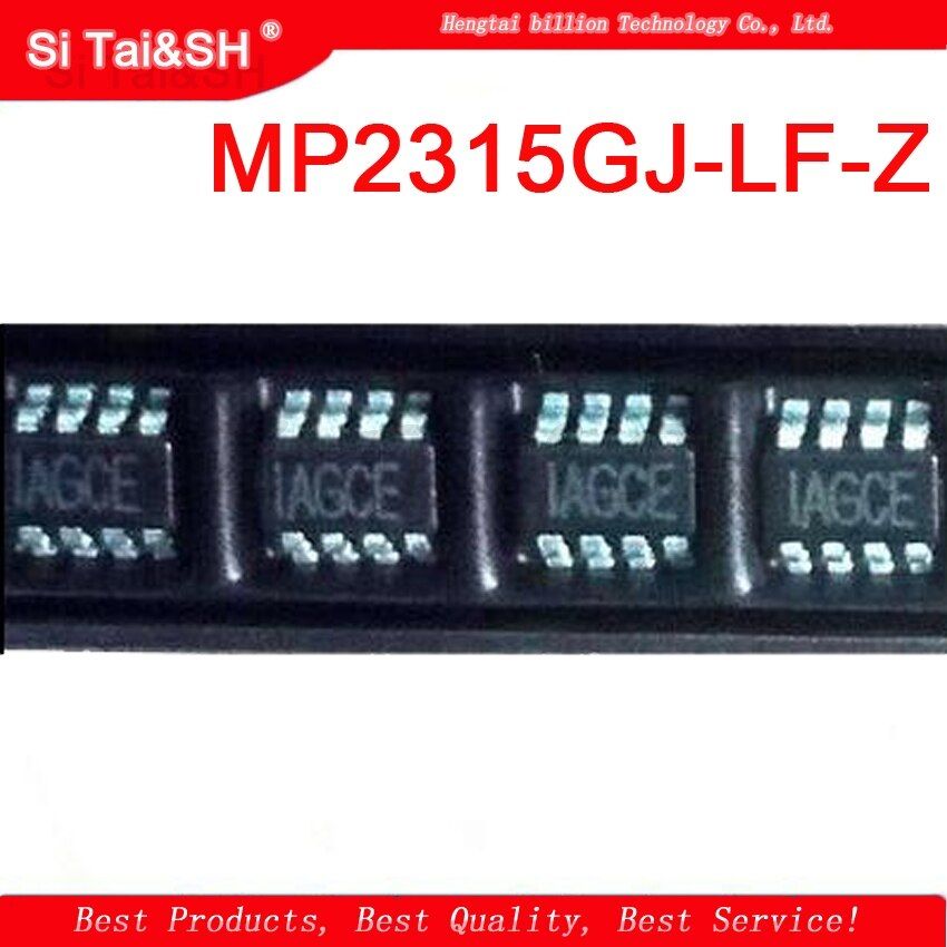 5PCS MP2315GJ-LF-Z MP2315 Silk screenI: AGCD IAGCE SOT23-8