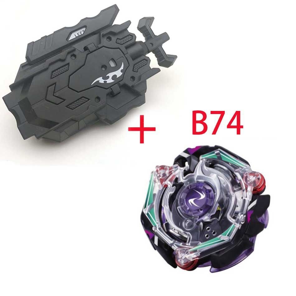 Spinning Top Beyblade Burst B-73 B-74 With Launcher Bayblade Bey Blade Metal Plastic Fusion 4d Gift Toys For Children