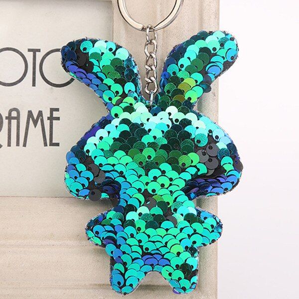 Bling Fashion Unicorn Keychain Toy Pendant Glitter Gift Toy for Girls Car Bag Pendant