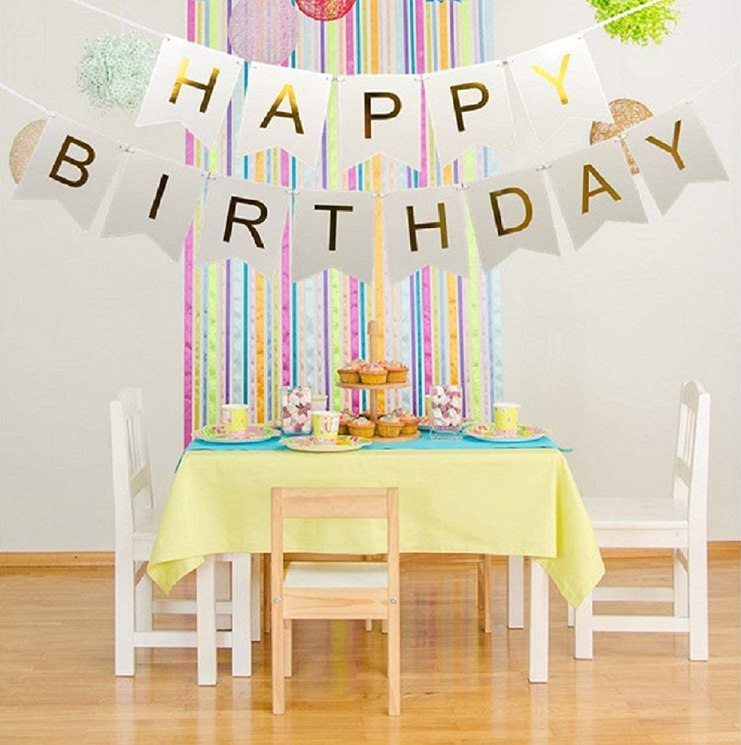 Happy birthday banner