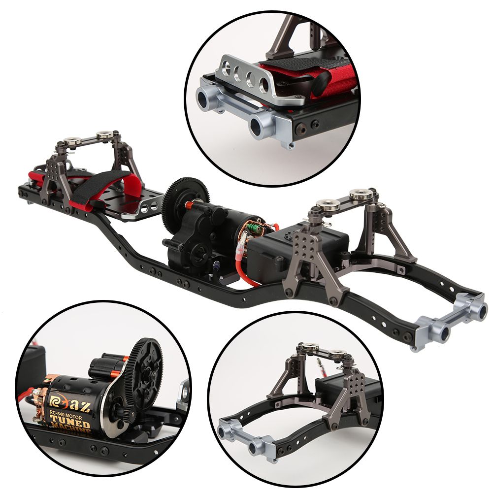 RC Car Chassis Frame Durable Crawler for