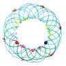 Mild Steel Flower Basket Toy 36 Changes Handmade Metal Ring Stress Reliever