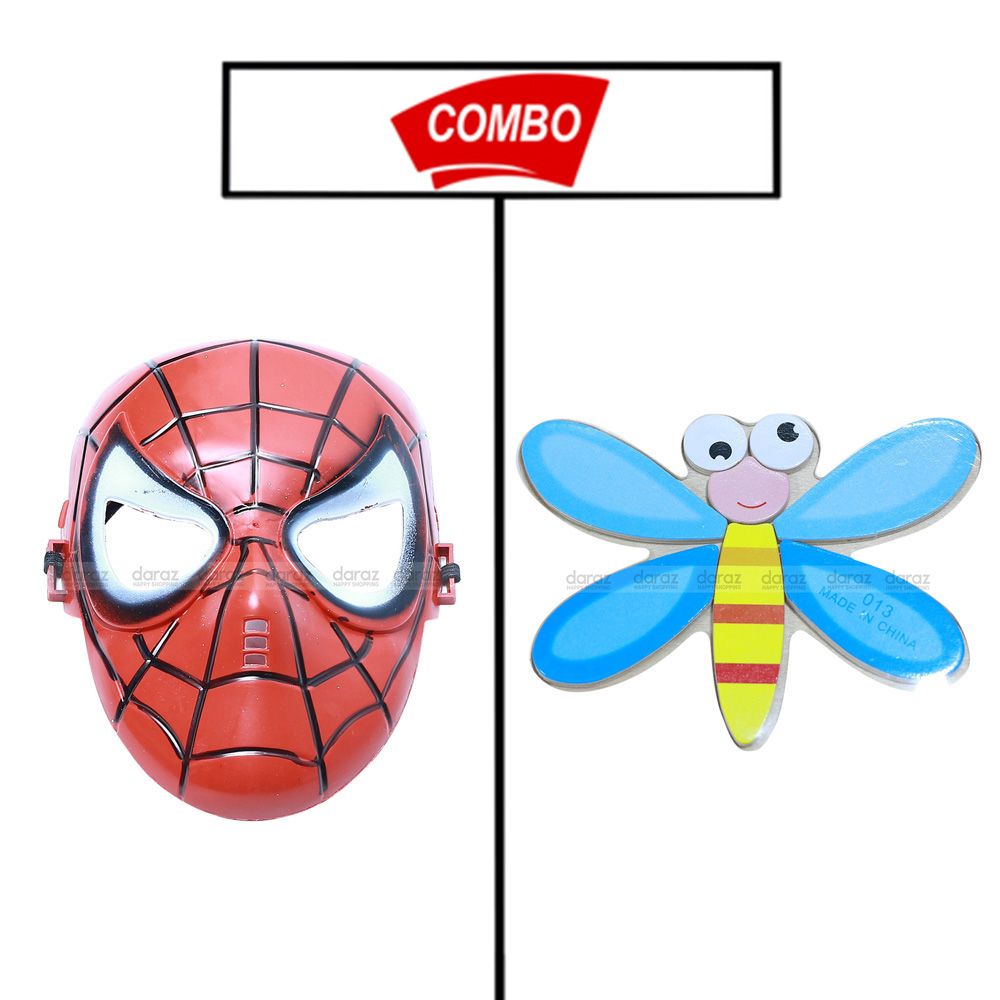 Baby Ghost Mask & Plastic toy Combo Pack