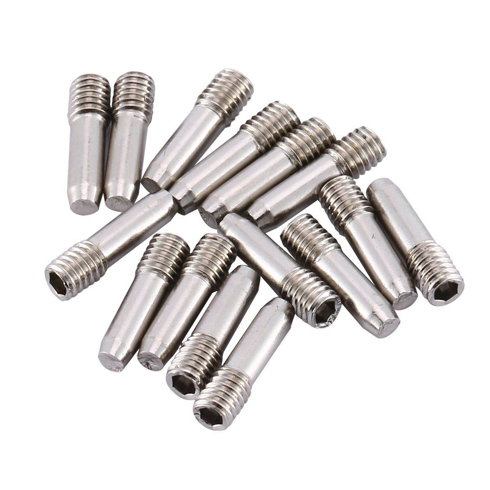 15Pcs Stainless Steel M3 M4 Headless Hexagon Screws For 1/10 RC Car Crawler