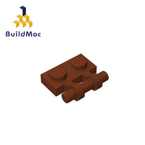 BuildMOC Compatible Assembles Particles 2540 1x2 For Building Blocks Parts DIY enlighten block bricks Educational Tech Toys