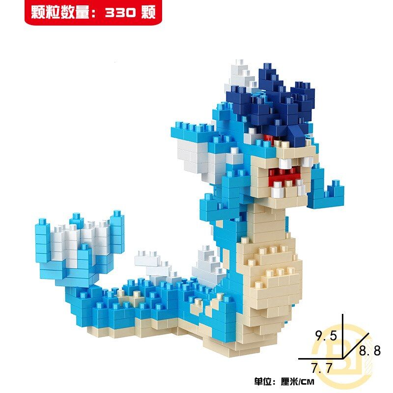 POKEMON Small Building Block Compatible Block Raichu Charizard Weedle Necrozma Pikachu Building Block Construction Toys Blocks