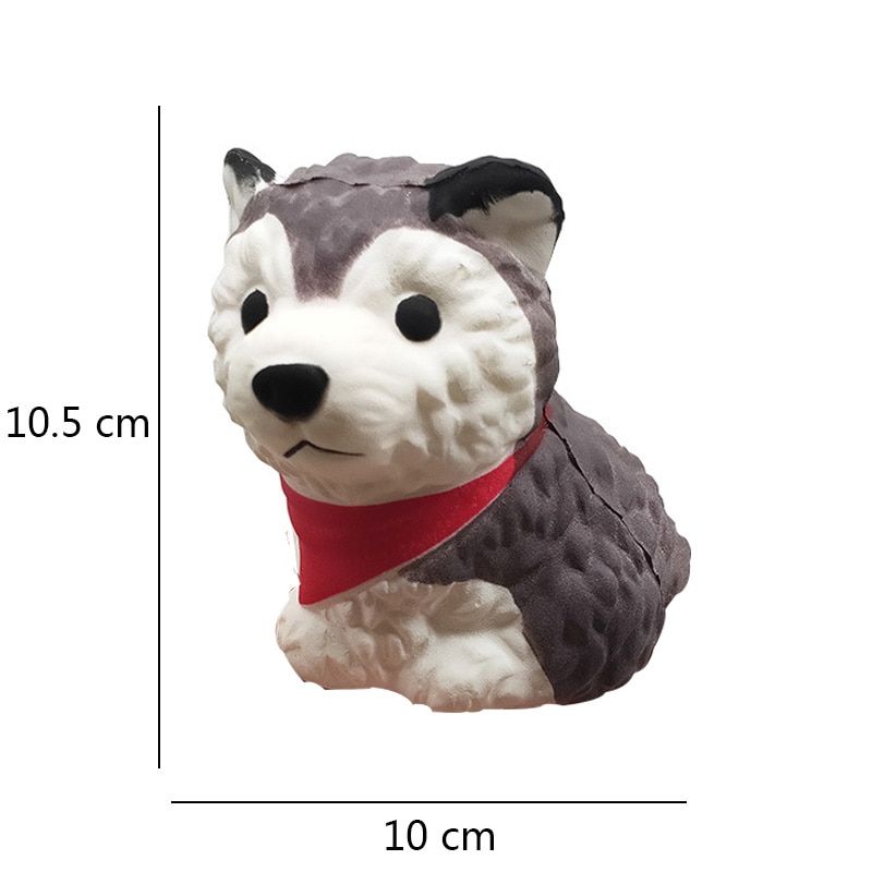 Squishy Toys Puppy toy Slow Rising Squeeze Toy Stress Relief For Adult Dog Squishy Toys Toys For Children 2 colours