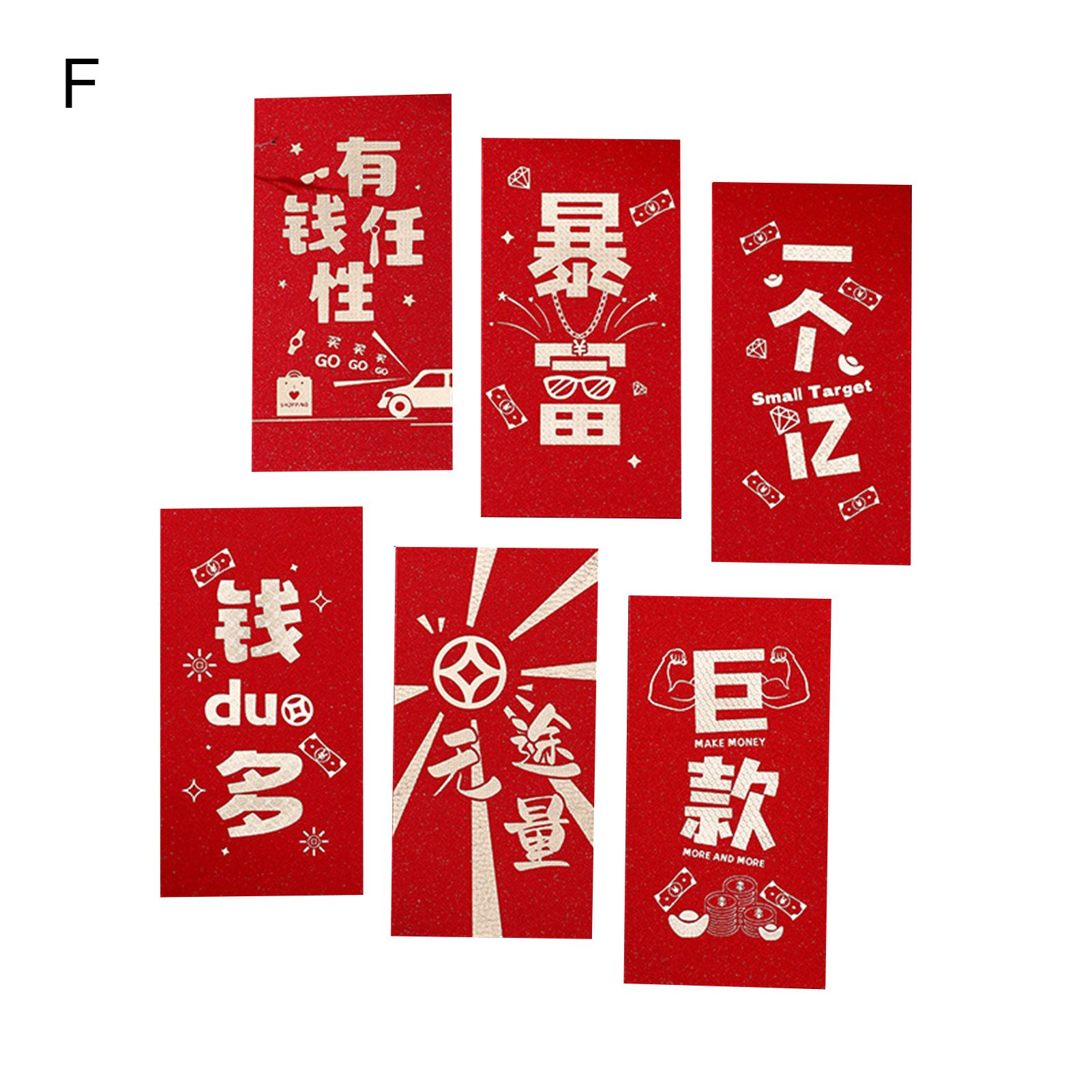 Lucky Pocket Universal Decorative 2022 Tiger Money Red Envelope