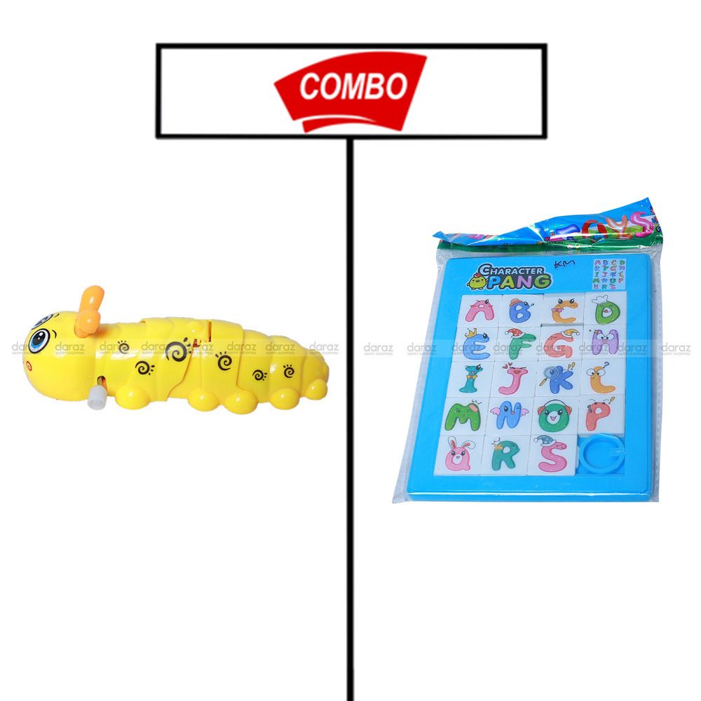 Insect Toy & Alphabet Toy Combo Pack