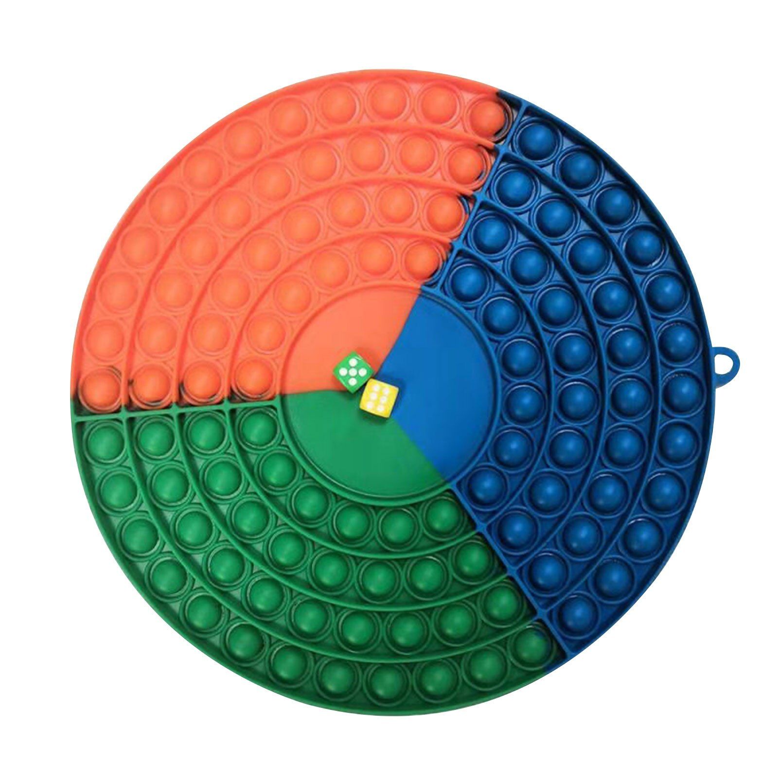 Big Game Fidget Toy Rainbow Chess Board Push Bubble Popper Fidget Sensory Toys for Parent-Child Time Interactive Game Toy