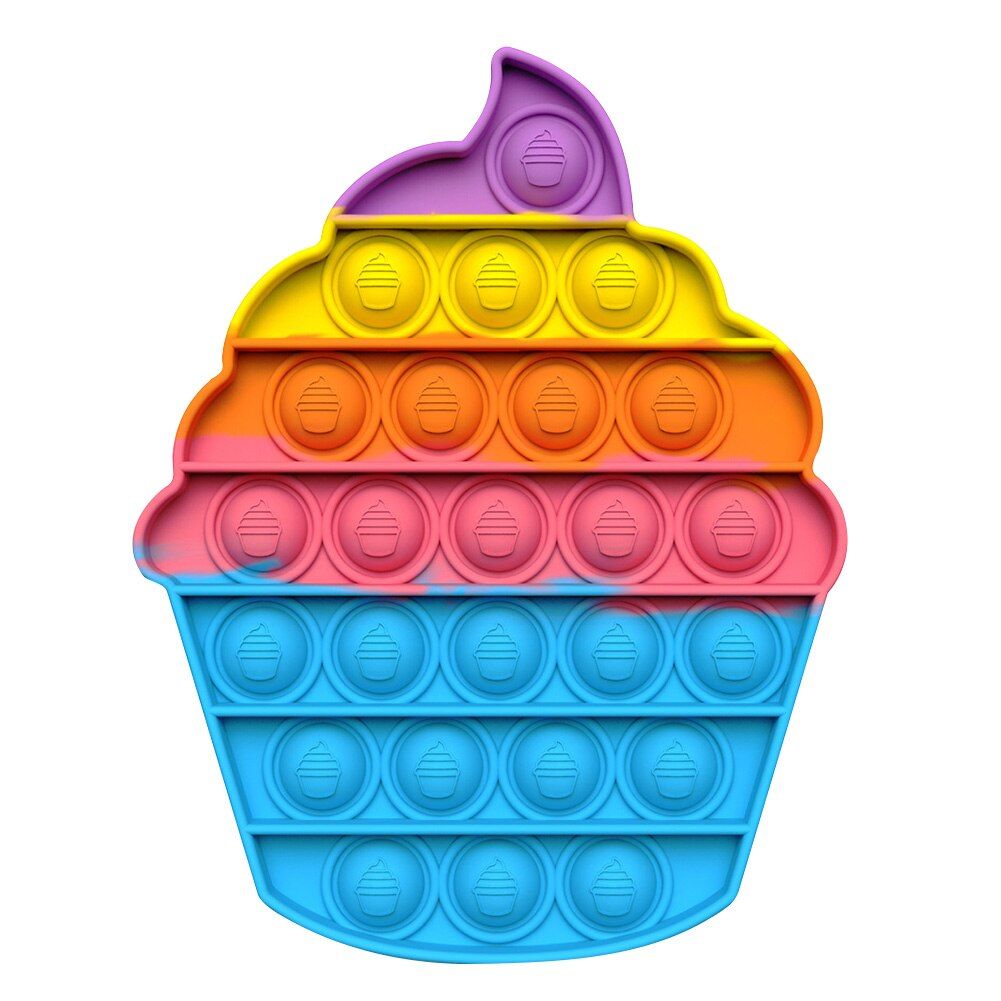 Fidget Toy Push Bubble Autism Needs  Antistress Reliever Sensory Toys  Child Funny Anti Stress for Kids