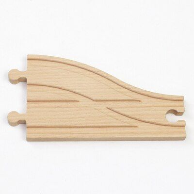 EDWONE Bridge X Rail / Y rail / double crossing Scene track accessories and Brio Wooden Train Educational Boy/ Kids Toy
