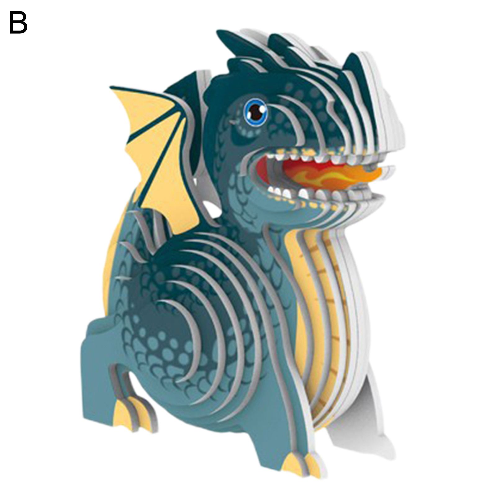 Puzzle Game Creative Cartoon Animal Dinosaurs Learning Jigsaw Game Toy
