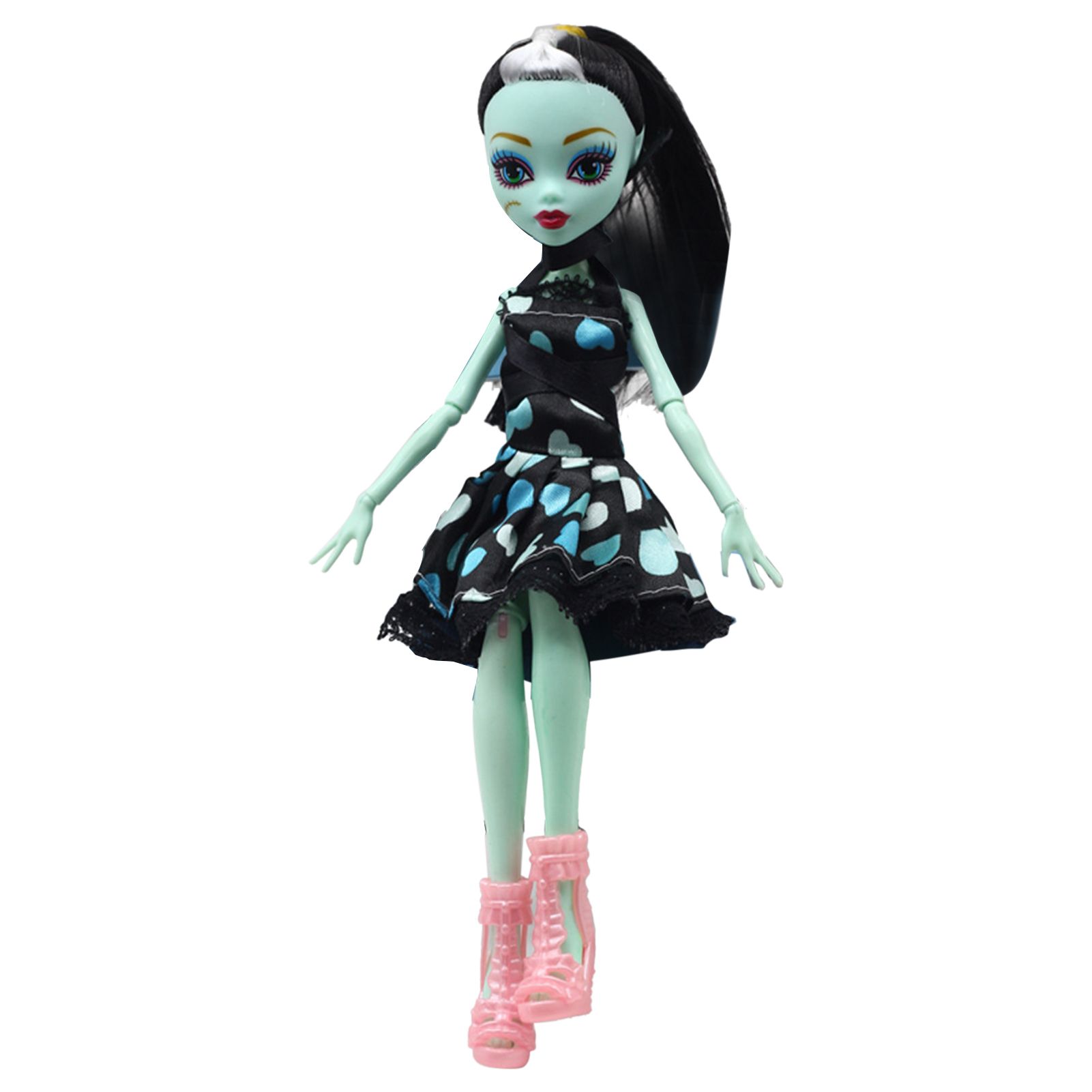 Monsters Doll Exquisite Workmanship Decorative Funny Girl Monsters High Doll for Gift