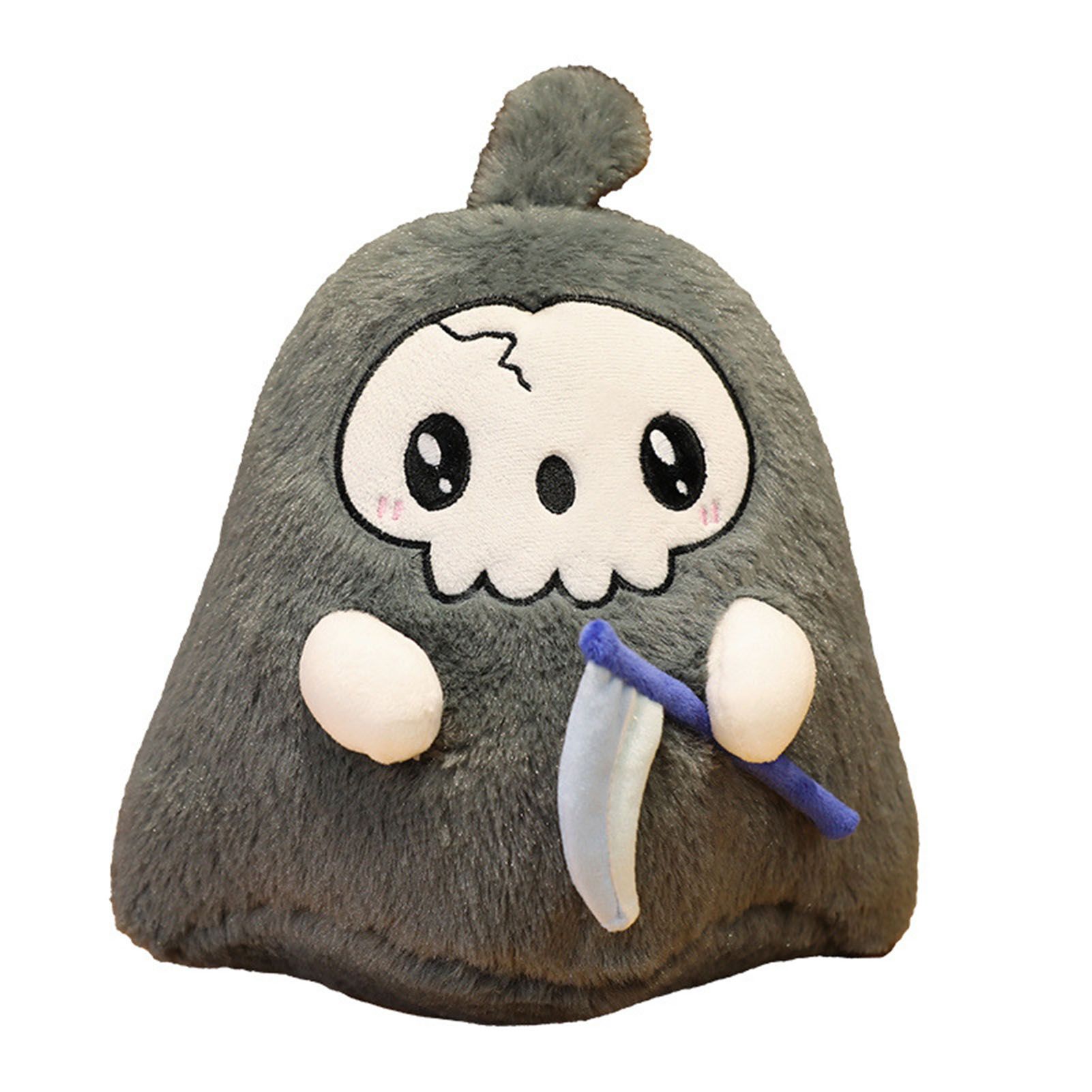 Plush Doll Meticulous Workmanship Finely Stitched PP Cotton Grim Reaper Plush Toy for Sofa Decoration