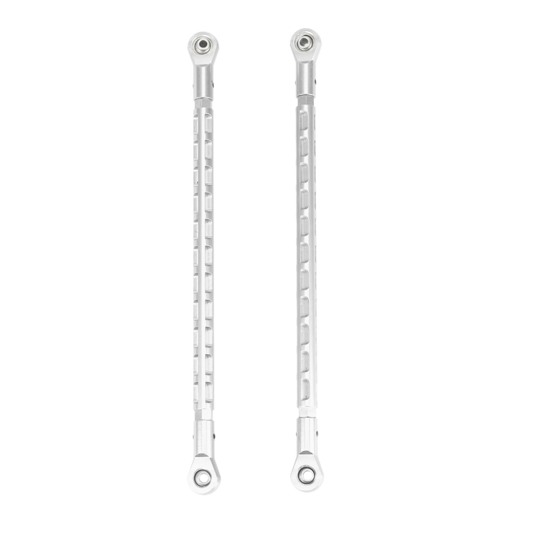 2Pcs Metal Adjustable Rear Upper Chassis Link Tie Rods for LOSI SUPER BAJA REY 1/6 Desert Truck RC Car Upgrade Parts