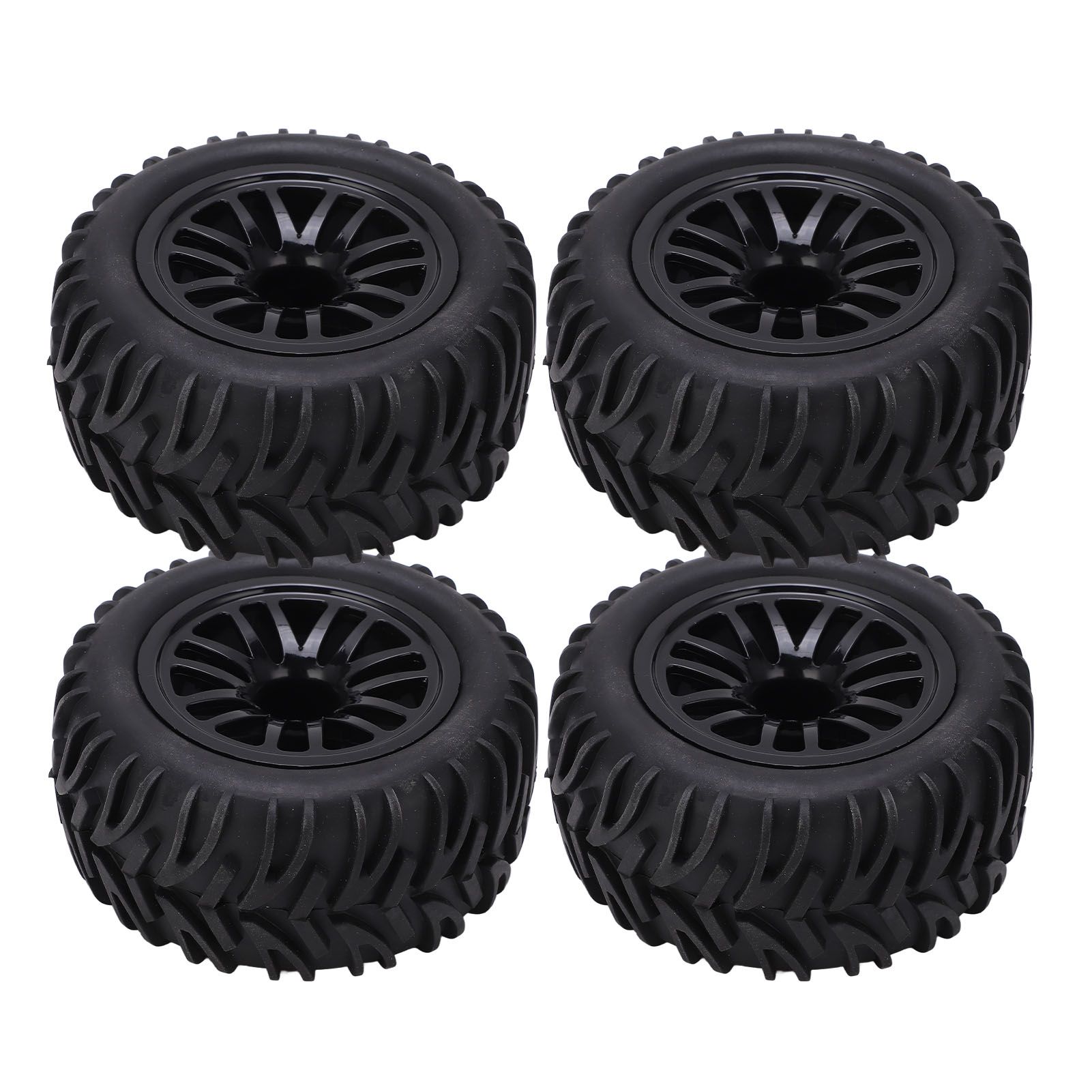 4Pcs RC Car Tires Wheel Set Practical For 1/8 1/10 Short Course Trucks