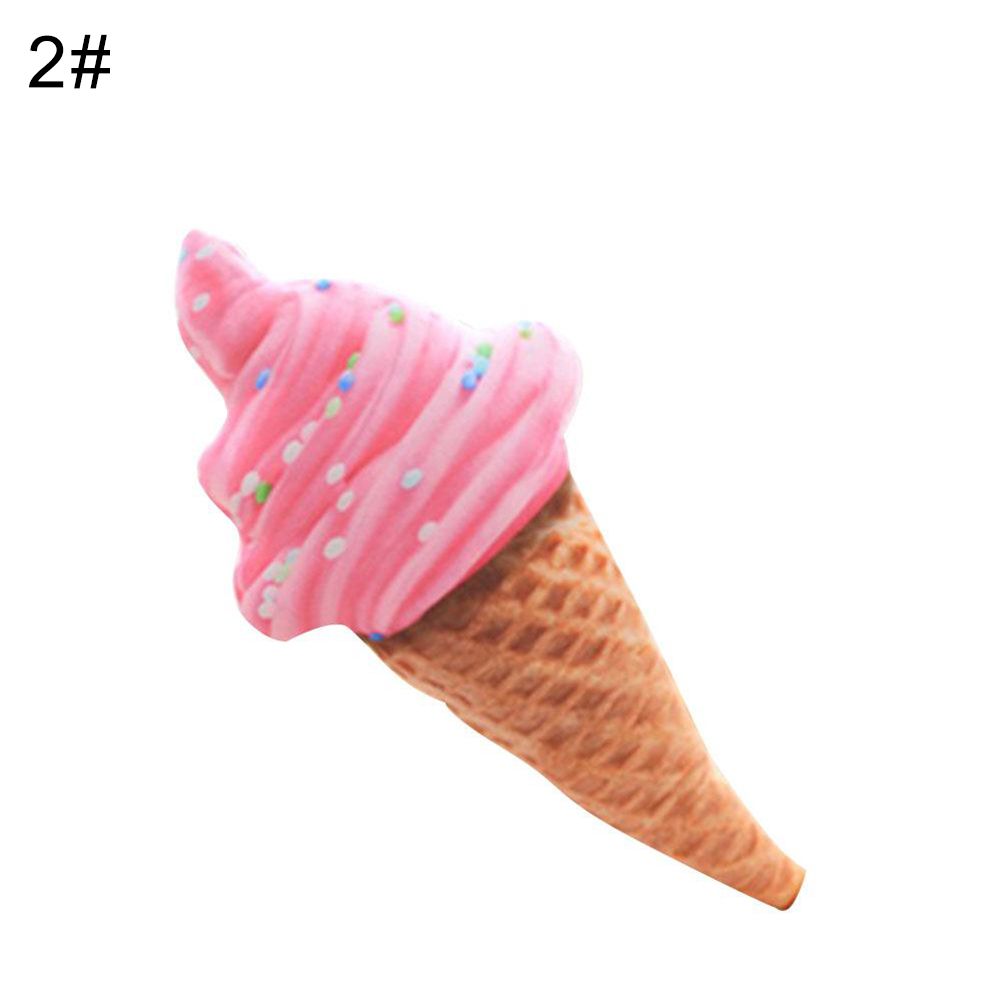 Simulation 3D Ice Cream Doll Plush Stuffed Soft Cushion Sofa Bedding Decoration