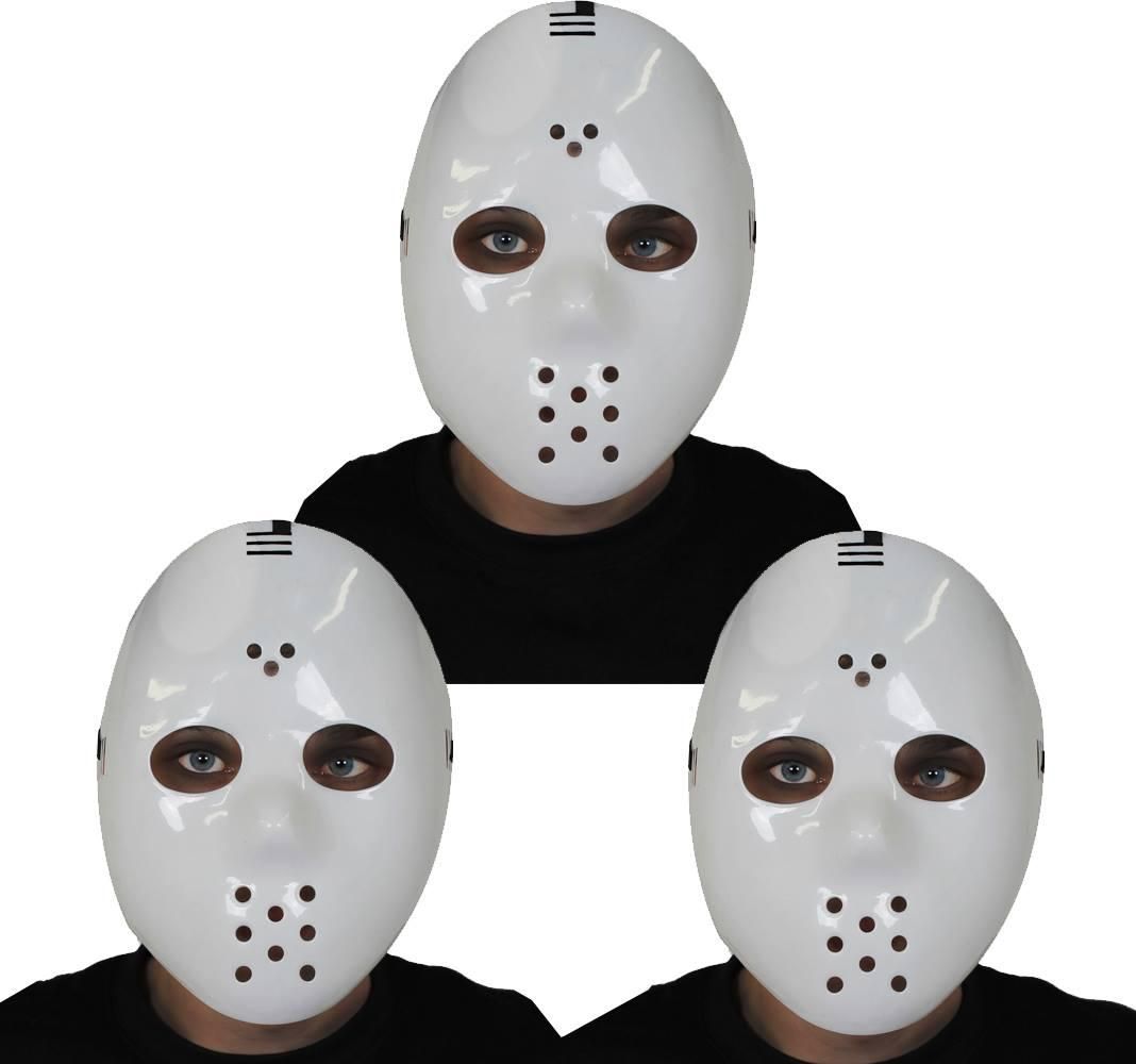 Hockey White Jason Killer Halloween Mask 1Pcs