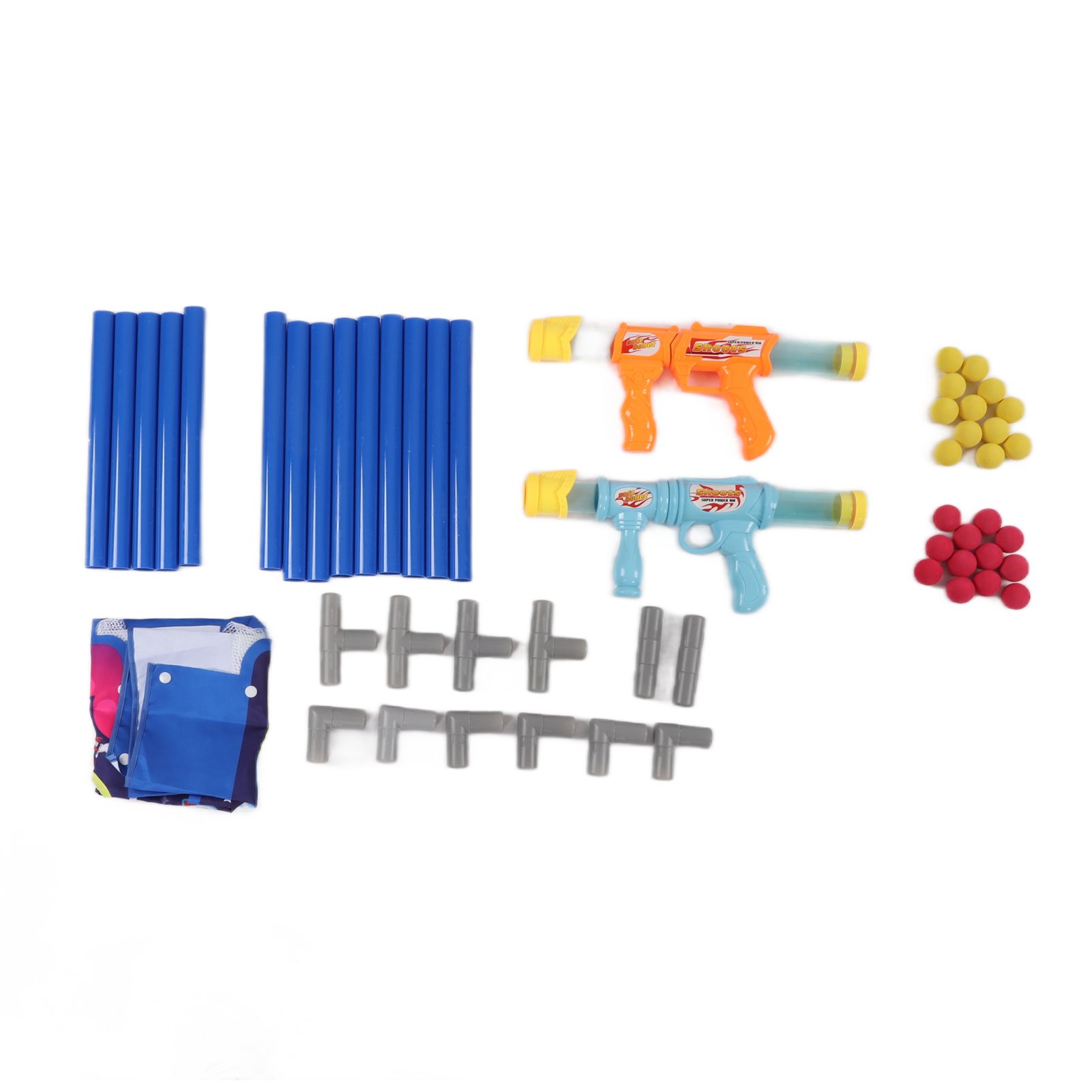 1 Set Pneumatic Shooting Game Toy Insteresting Interior Outdoor Shoting