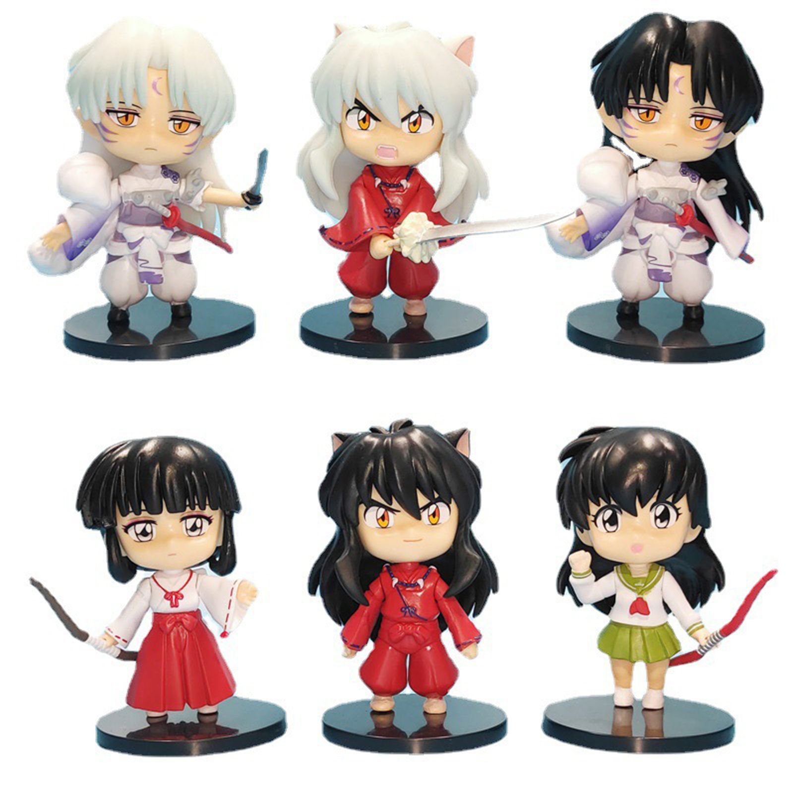 Inuyasha Figure Decorative Inuyasha Figure Higurashi Kagome Model Ornament