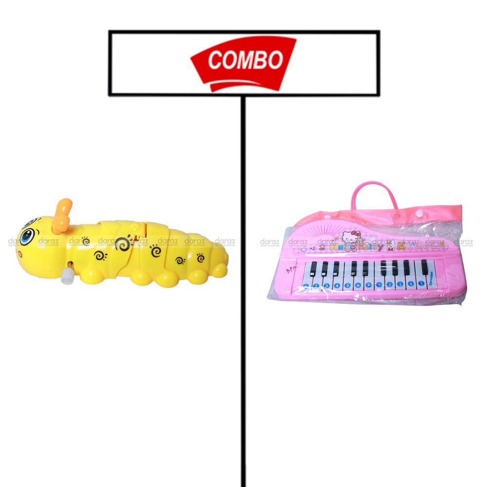 Insect Toy & Piano Toy Combo Pack
