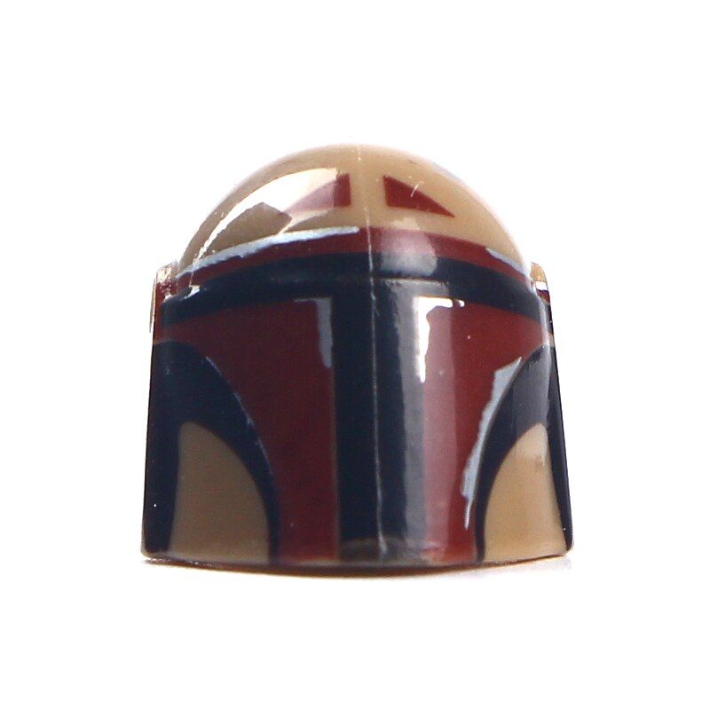 WM6085 KT1034 Mandalorian Ray Bo Buffett Bounty Hunter Palpatine Knights of Wheel Figure Head Building Block Toy Children