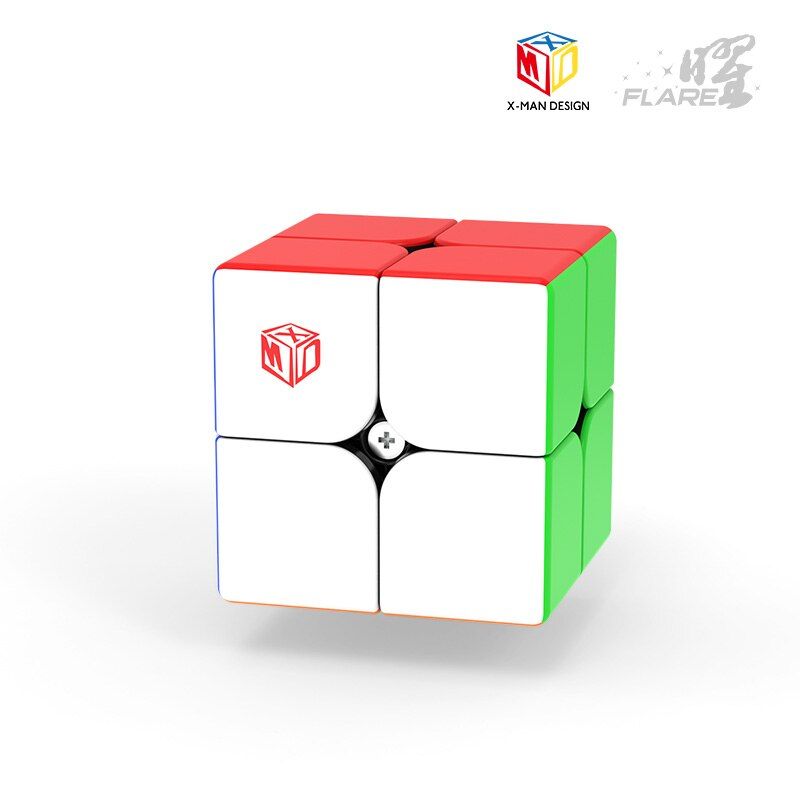 XMD QiYi Flare 2x2 Magnetic Cube MoFangGe X-Man Magnetic 2x2 Magic Cube Professional 2*2 speed cube educational toy for children