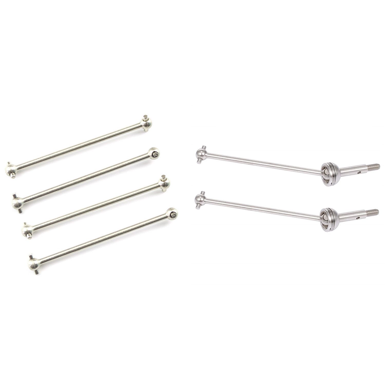 2Pcs Remote Control Universal Drive Shaft for WLtoys 144001 1/14 & 4PCS for Wltoys 144001 1/14 144001-1281 Rear Dog Bone