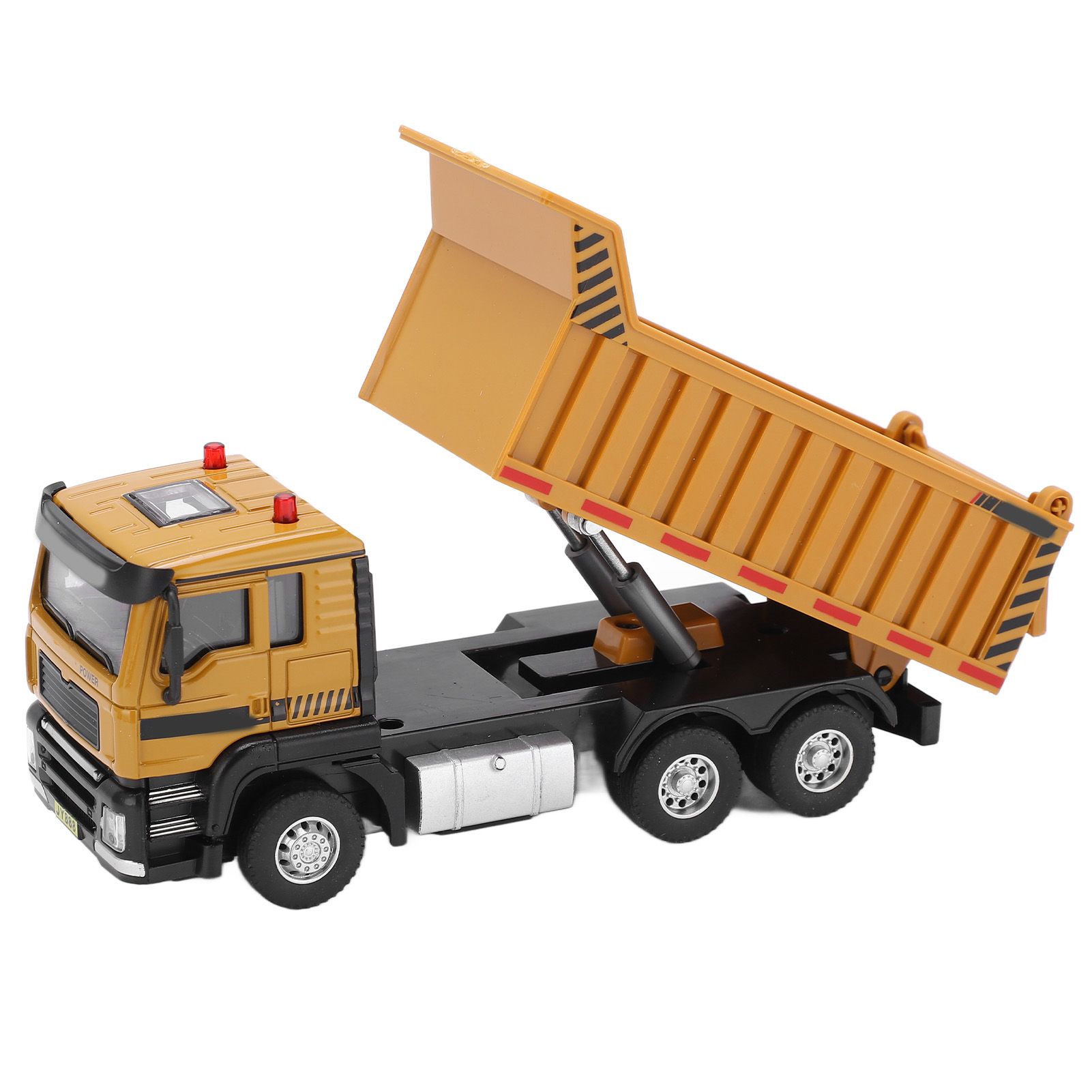 Sala Meng Alloy 1:50 Engineering Dump Truck Toy Model Flexible Construction Site Vehicle Toys for Kids and Decoration House