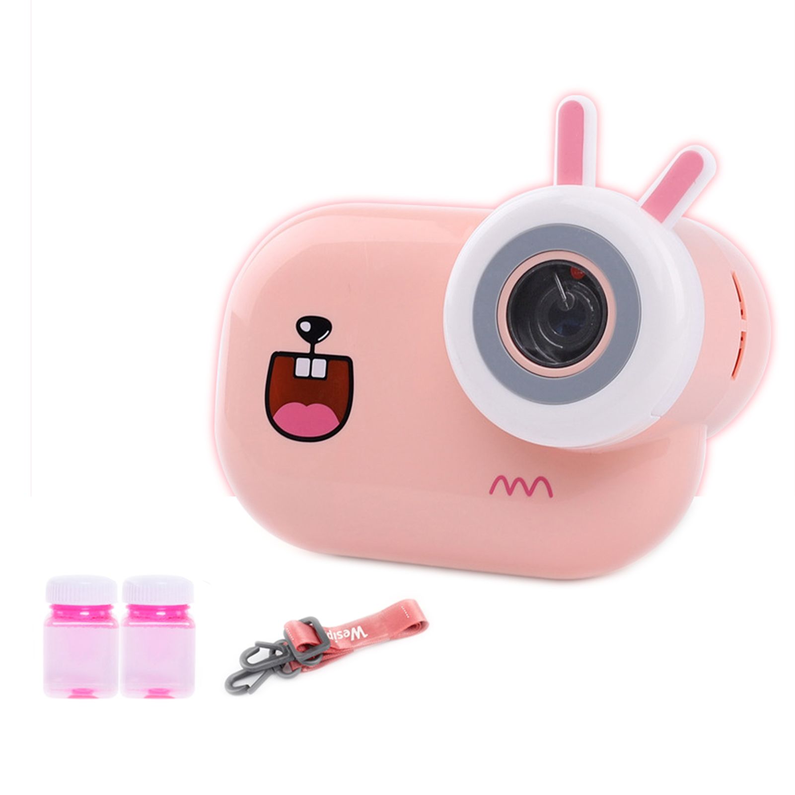 Camera Bubble Toy Dinosaur Shape Dynamic Music ABS Animal Style Cute Bubble Camera Machine for Kids