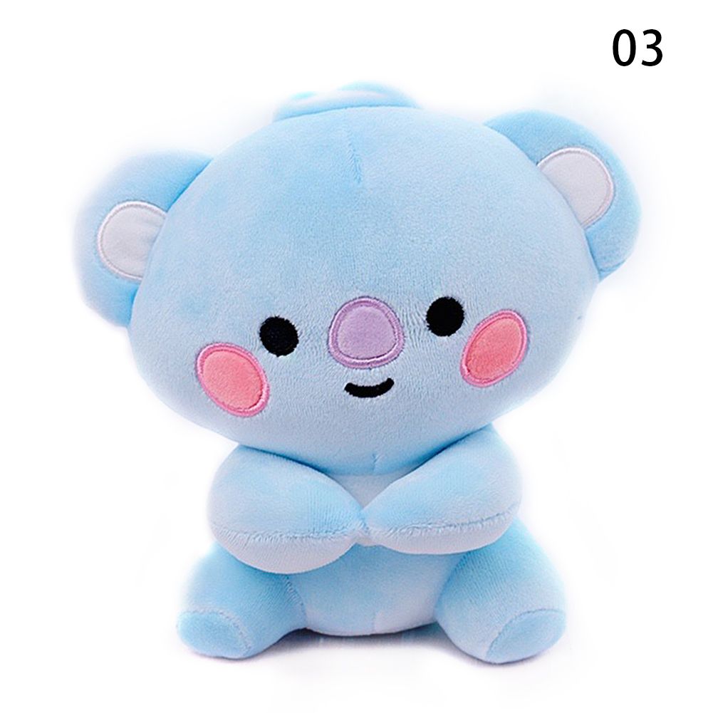 K-POP BTS Plush Cartoon Animal Pendant Doll Baby Series Bag Decor Ornament Gift