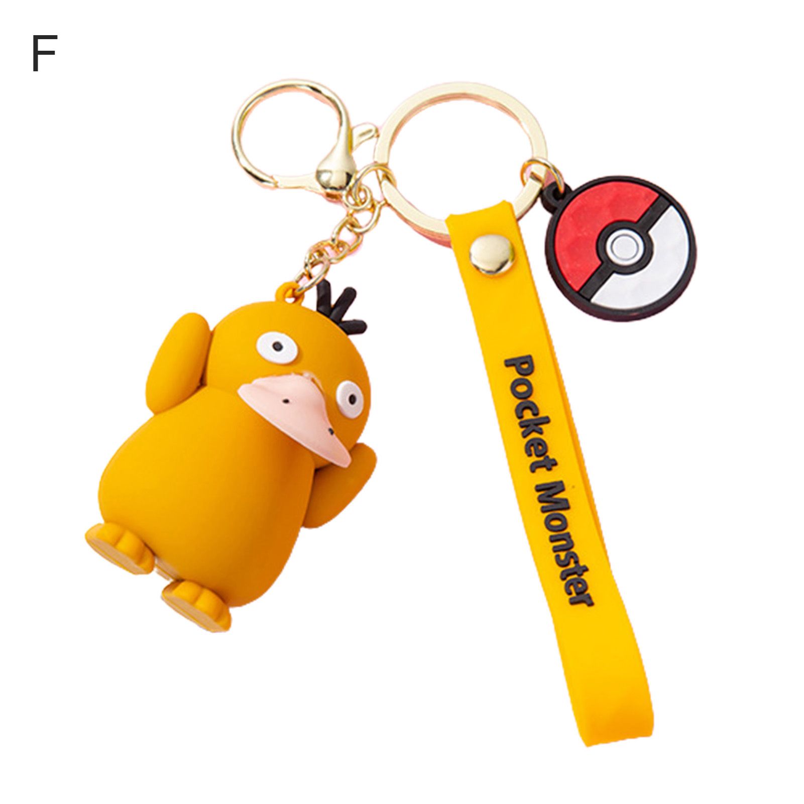 Anime Cartoon Pocket Monsters Keychain Key Holder Gift Bag Decoration Pendant