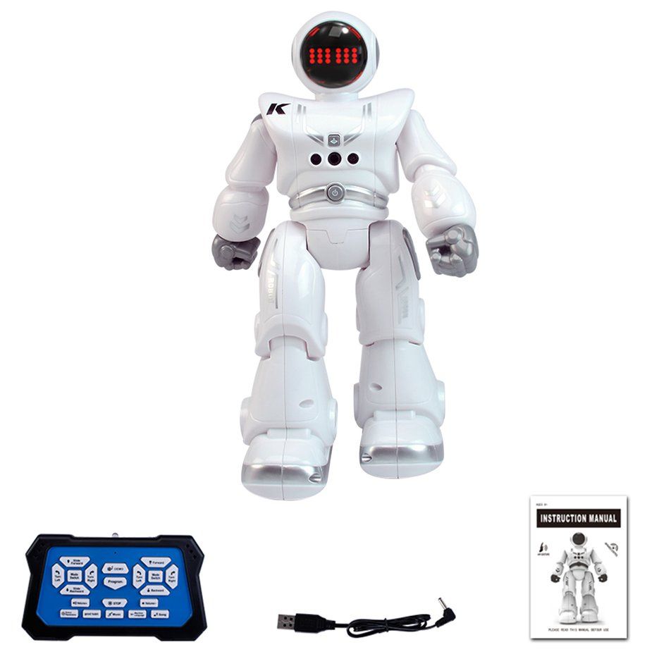 JJR/C R18 2.4G Gesture Sensor RC Robot Intelligent RC Toys Music Song Lighting