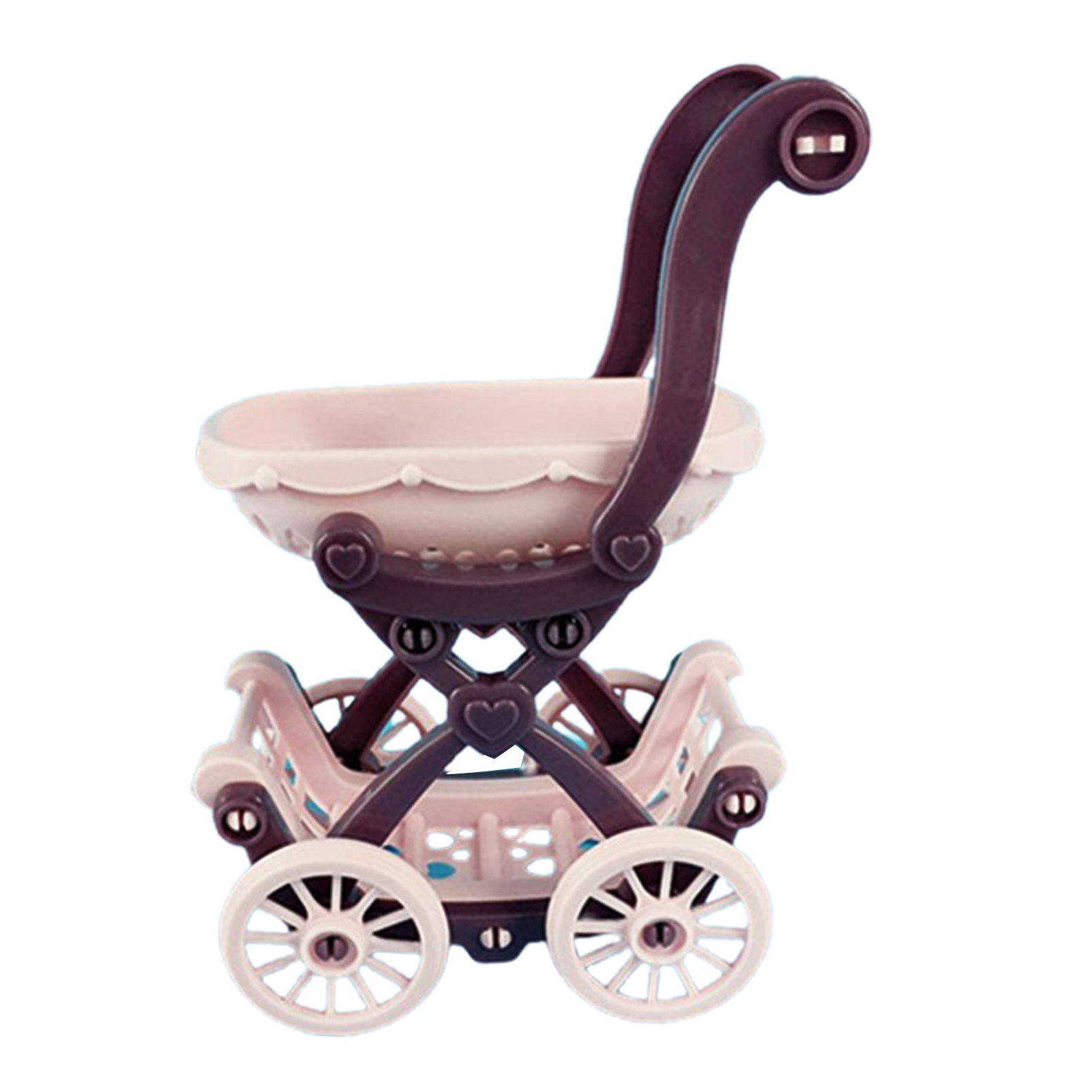 Miniature Shopping Cart Novelty Doll Simulation Shopping Cart