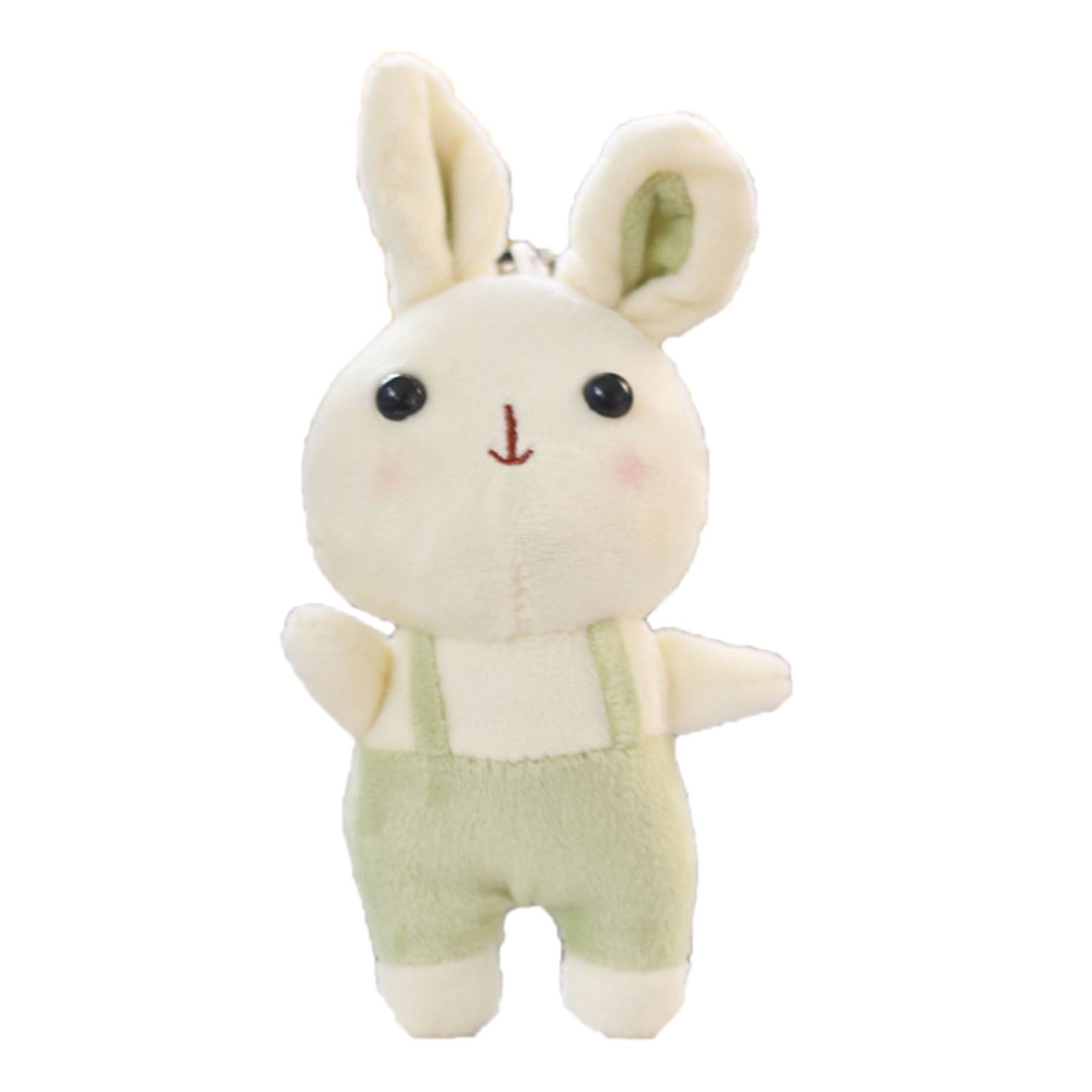 Childrenworld Rabbit Pendant Portable Overalls Bunny Stuffed Toy