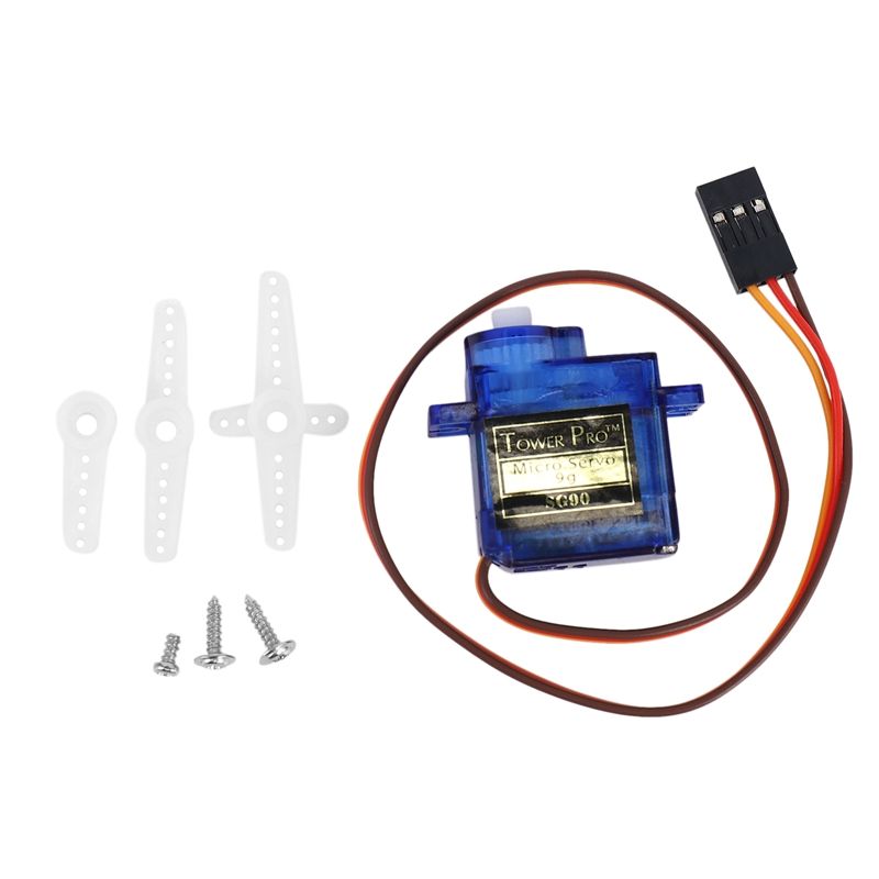 4Pcs Smart Electronics Rc Mini 9G 1.6Kg Servo Motor Sg90 for Rc 250 450 Helicopter Airplane Car Boat