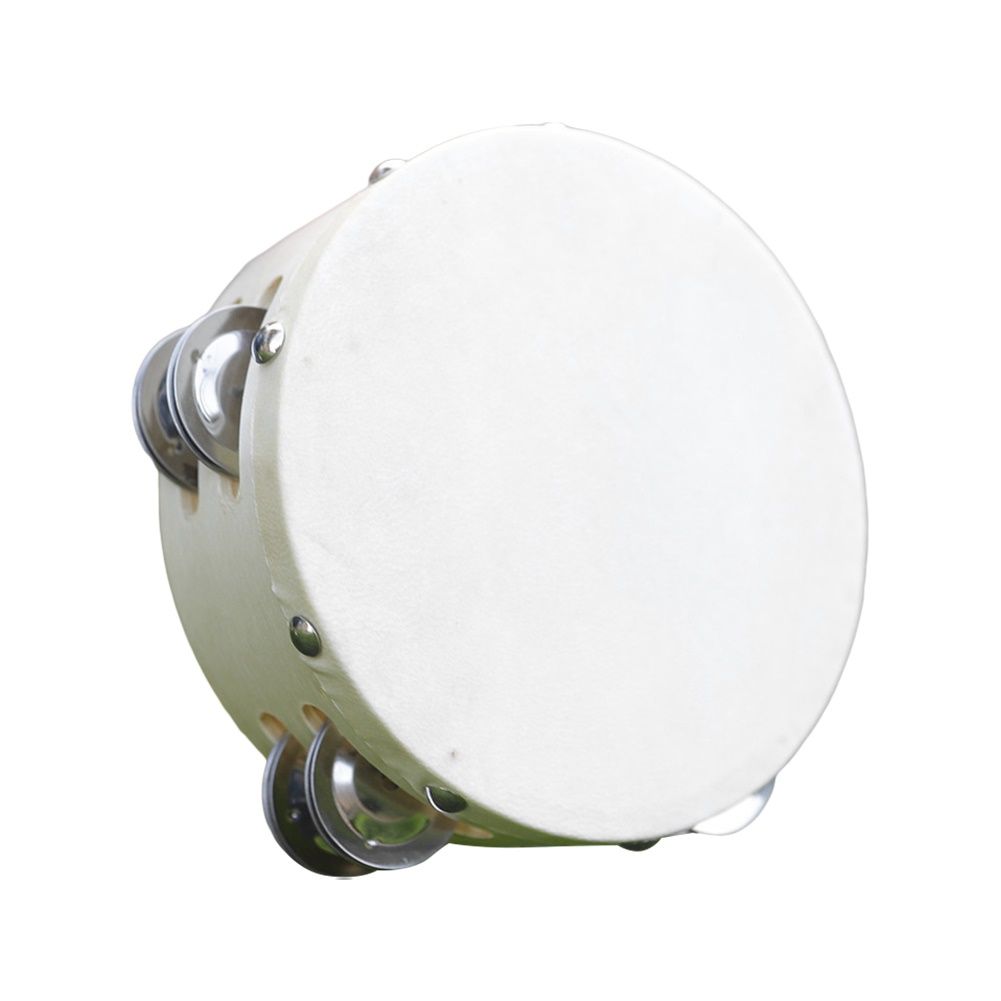 6.5inch Dual-layer Tambourine Orff Percussion Musical Instrument Educational Toy