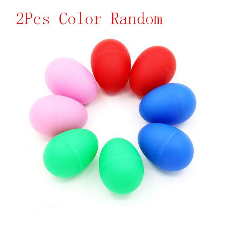 2Pcs Egg Shaker Maracas Musical Instrument Baby Kids Toys Boys Girls 13 24 Months Montessori Juguetes Educativos