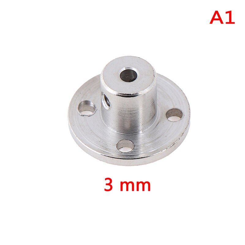 DIY Model Accessory High Hardness New Metal Flange Shaft Coupling Rigid Flange Coupling Motor Guide Shaft Axis Bearing Fittings