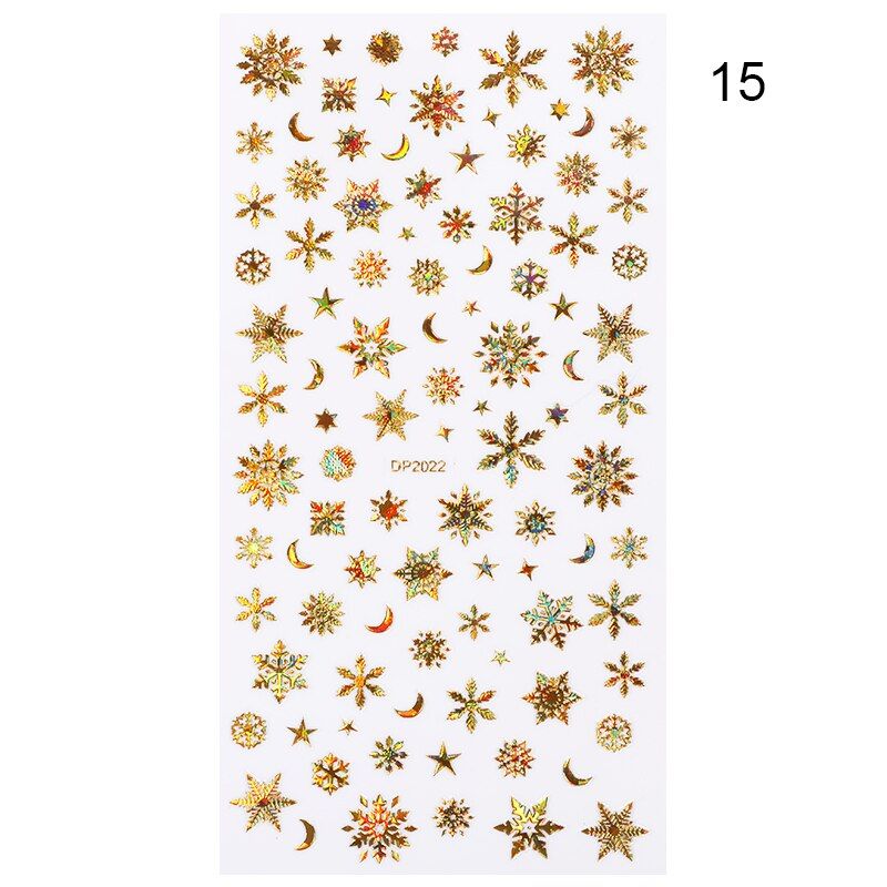 1 Sheet 3D Butterfly Nail Art Stickers Adhesive Sliders  Colorful Nail Transfer Decals Foils Wraps DIY Nail Art Decoration