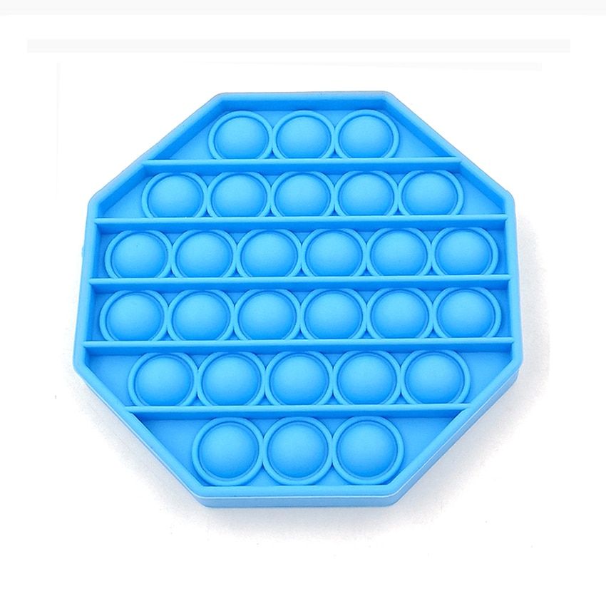 Adult Kids Antistress Increase Focus Push Pop Bubble Fidget Sensory Toys Autism Special Needs Stress Reliever Pop It Fidgrt Toys