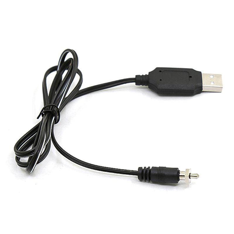 BRADOO-RC Nitro Rechargeable Glow Plug Starter Igniter DC USB Charger for Gas Nitro Engine Power 1/10 1/8 RC Car