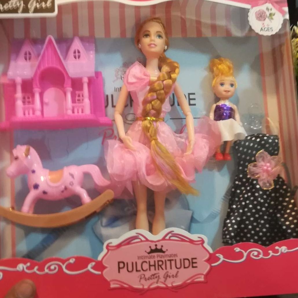 Unique Doll & Baby Set