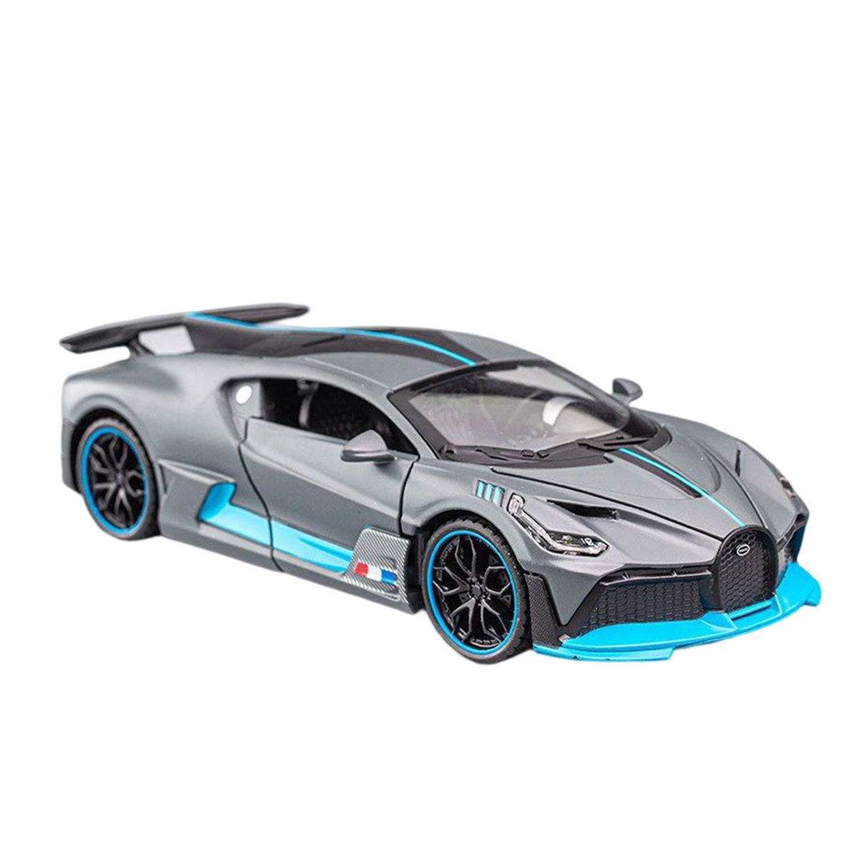 1/32 Bugatti Divo Super Sports Car Model Alloy Car Model Simulation Sound Light Pull Back Car Kids Toys Car Decoration