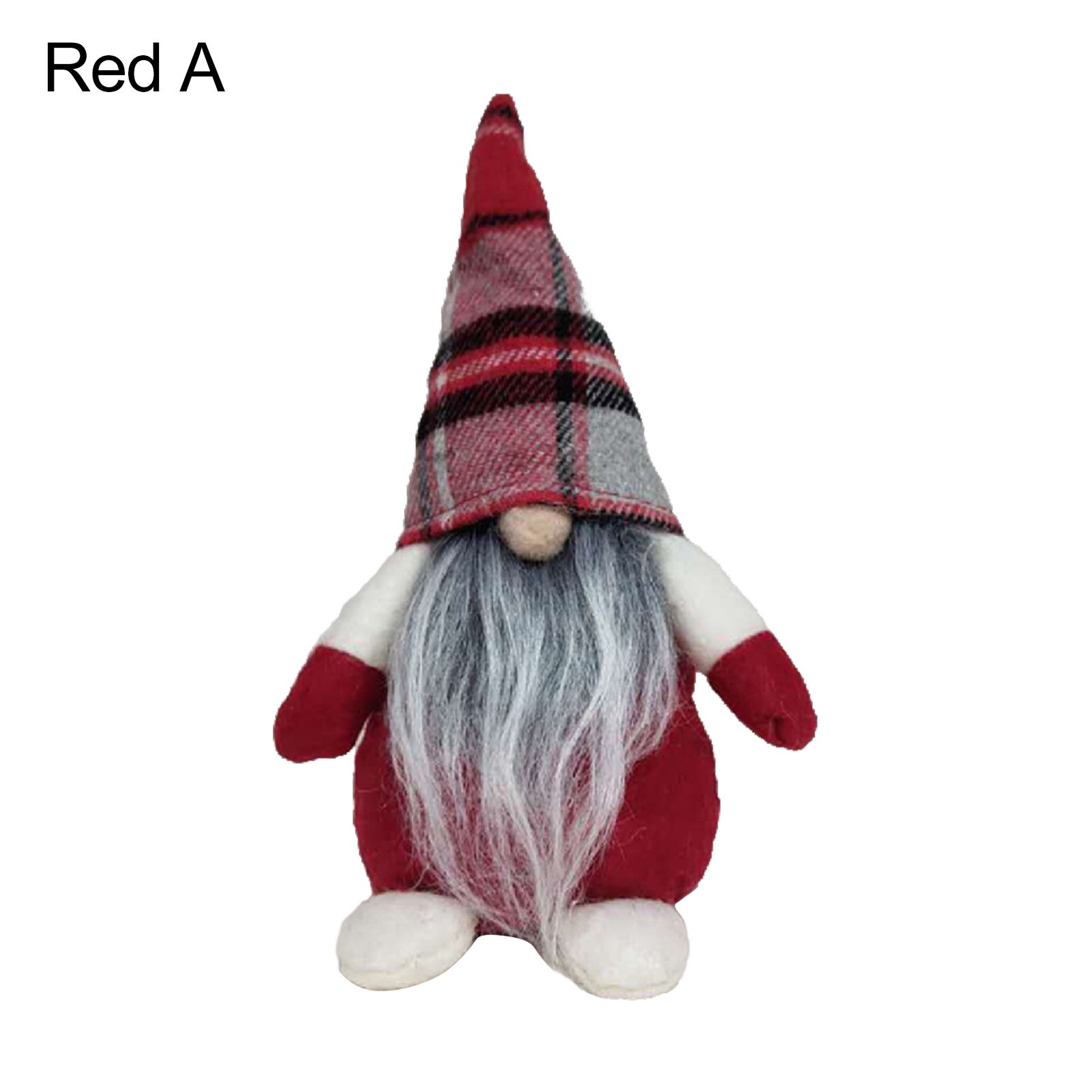 Feless Doll Nice-looking Lattice Big Braids Gnomes Ornament