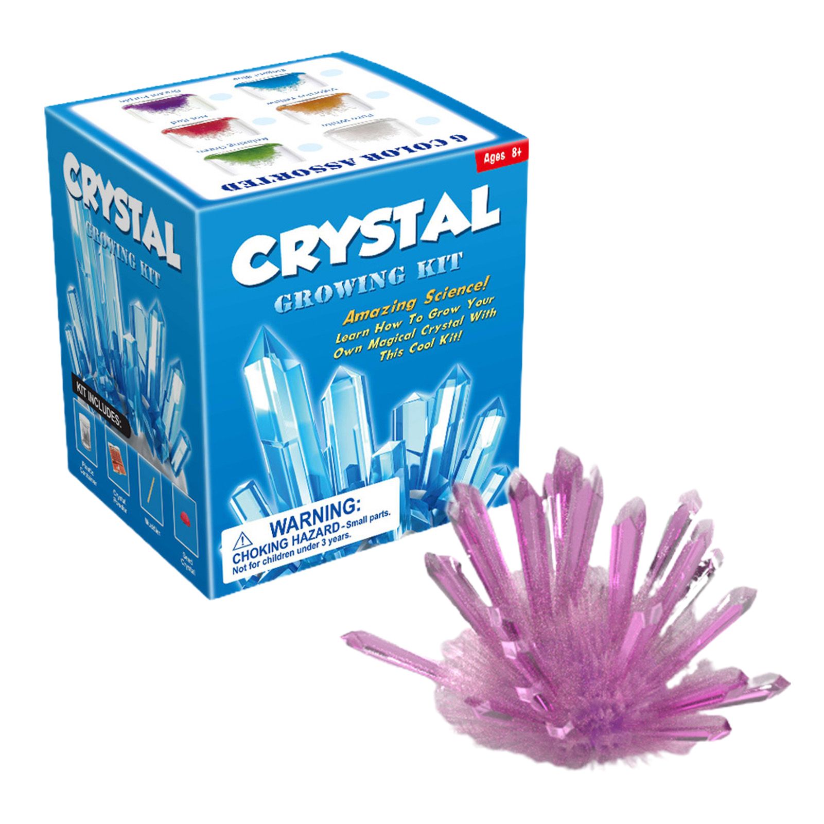 Childrenworld Crystal Growing Set Multifunctional Funny Crystal Lab Science Kit